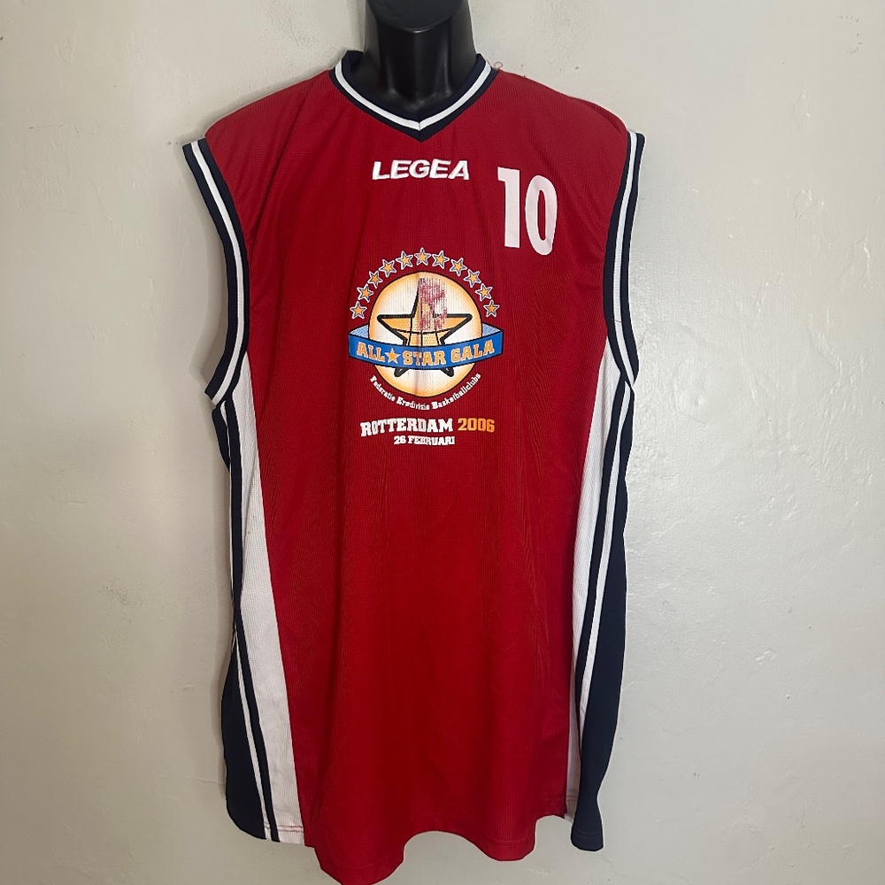 Dutch Basketball League All Star Game 2006 Jersey XXXL 26" armpit to armpit